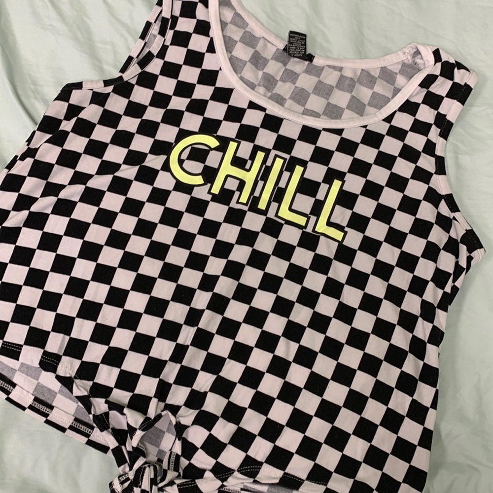Checkered CHILL Tank